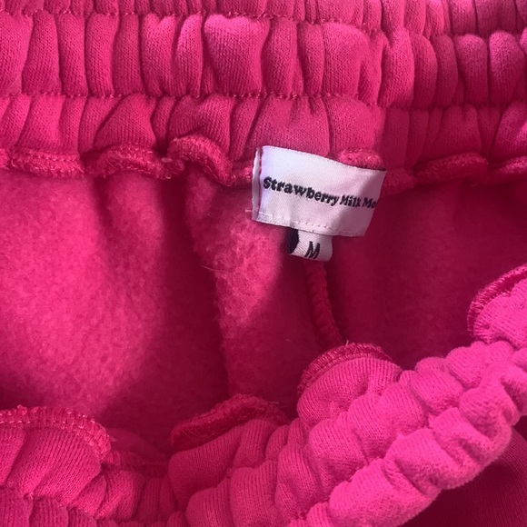 Strawberry Milk Mob - HOT PINK Cropped Zip and Short - Picture 5 of 11